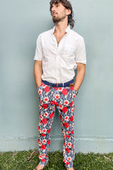 パンツ KISS THE CLUB bi-color shirring pants CATEGORY BOTTOMS | KISS THE CLUB